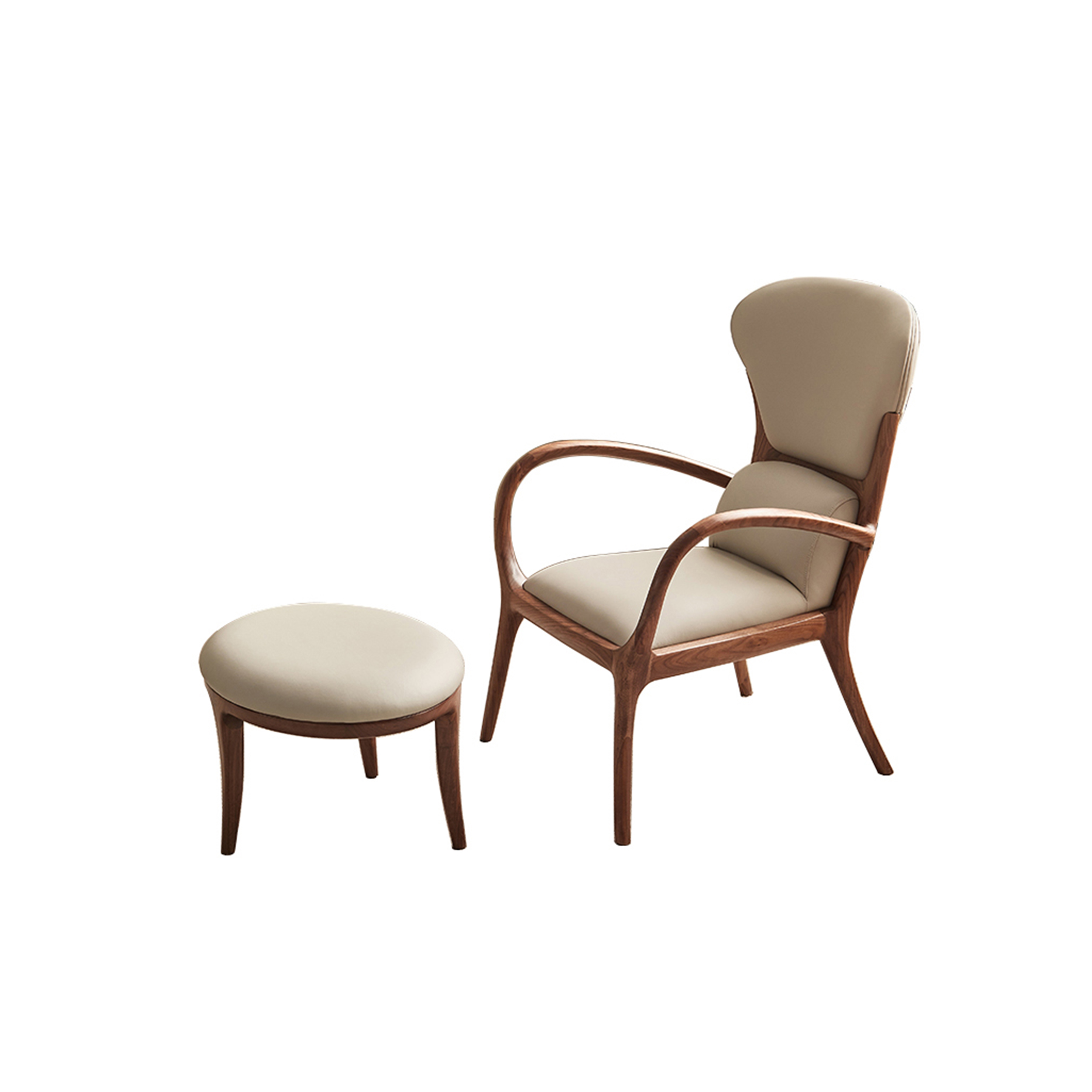 Dark Wood Accent Chair DMDY937 2