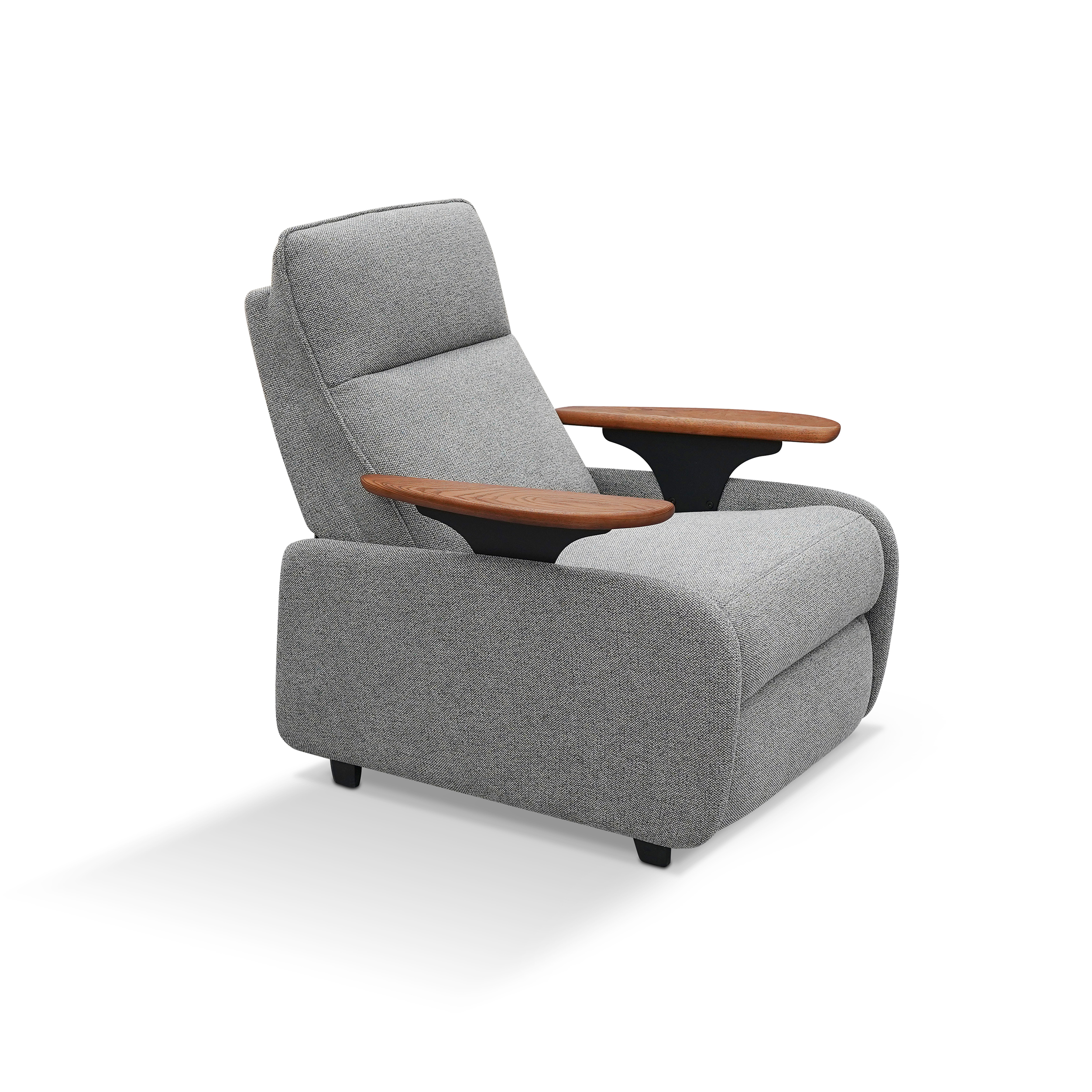 Dark Wood Accent Chair DMDY950