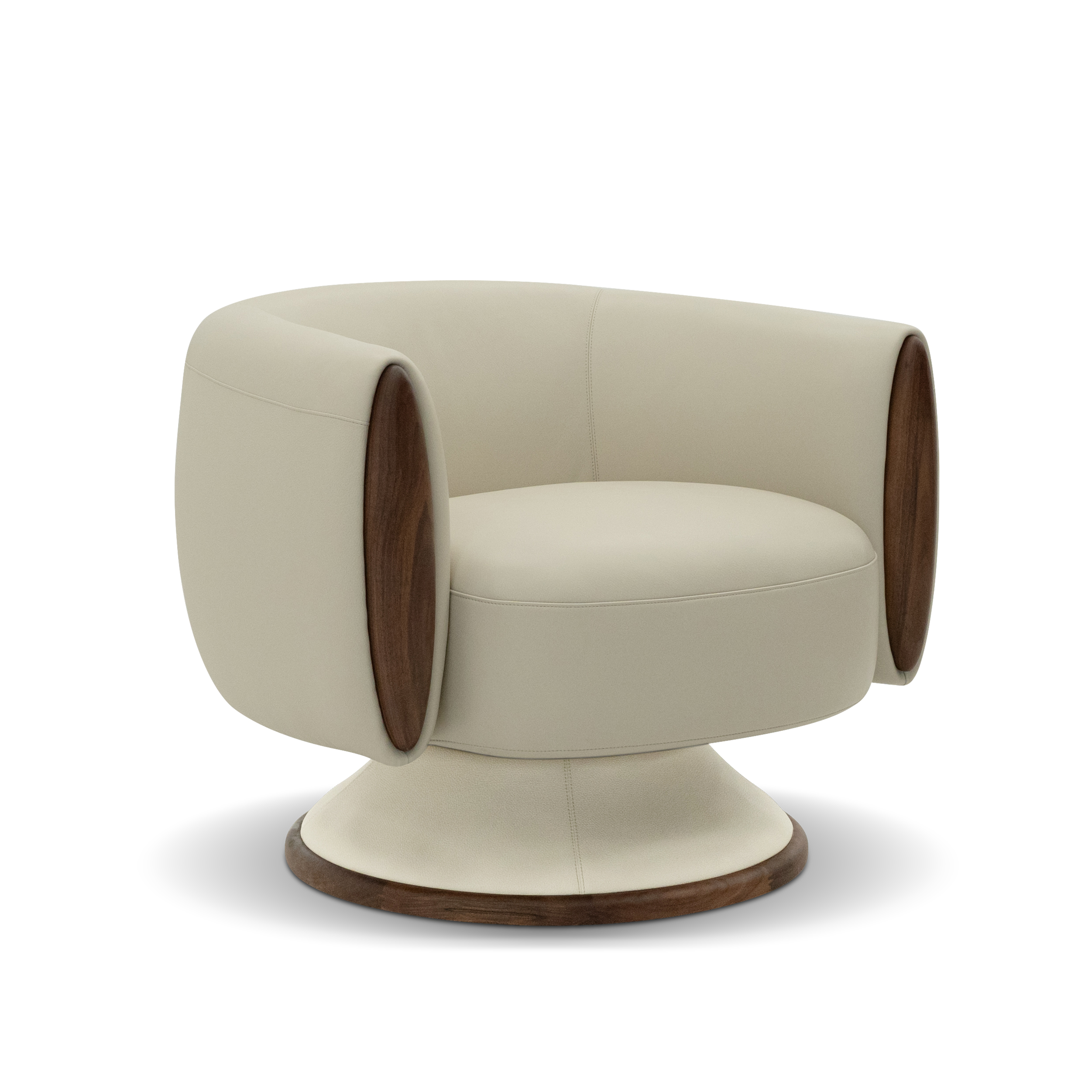 Dark Wood Accent Chair DMDY957