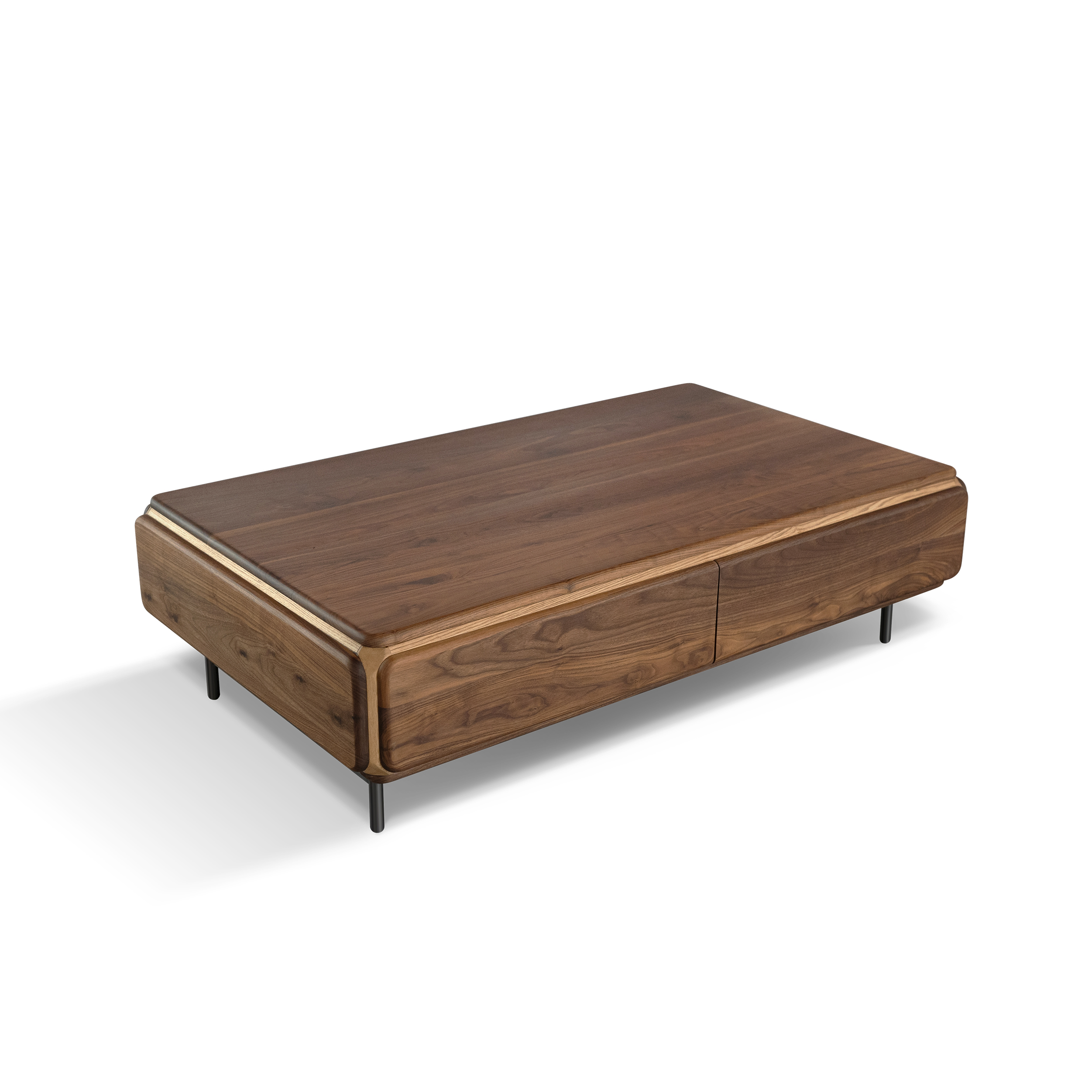 Dark Wood Coffee Table & TV Unit DMCJ906 1