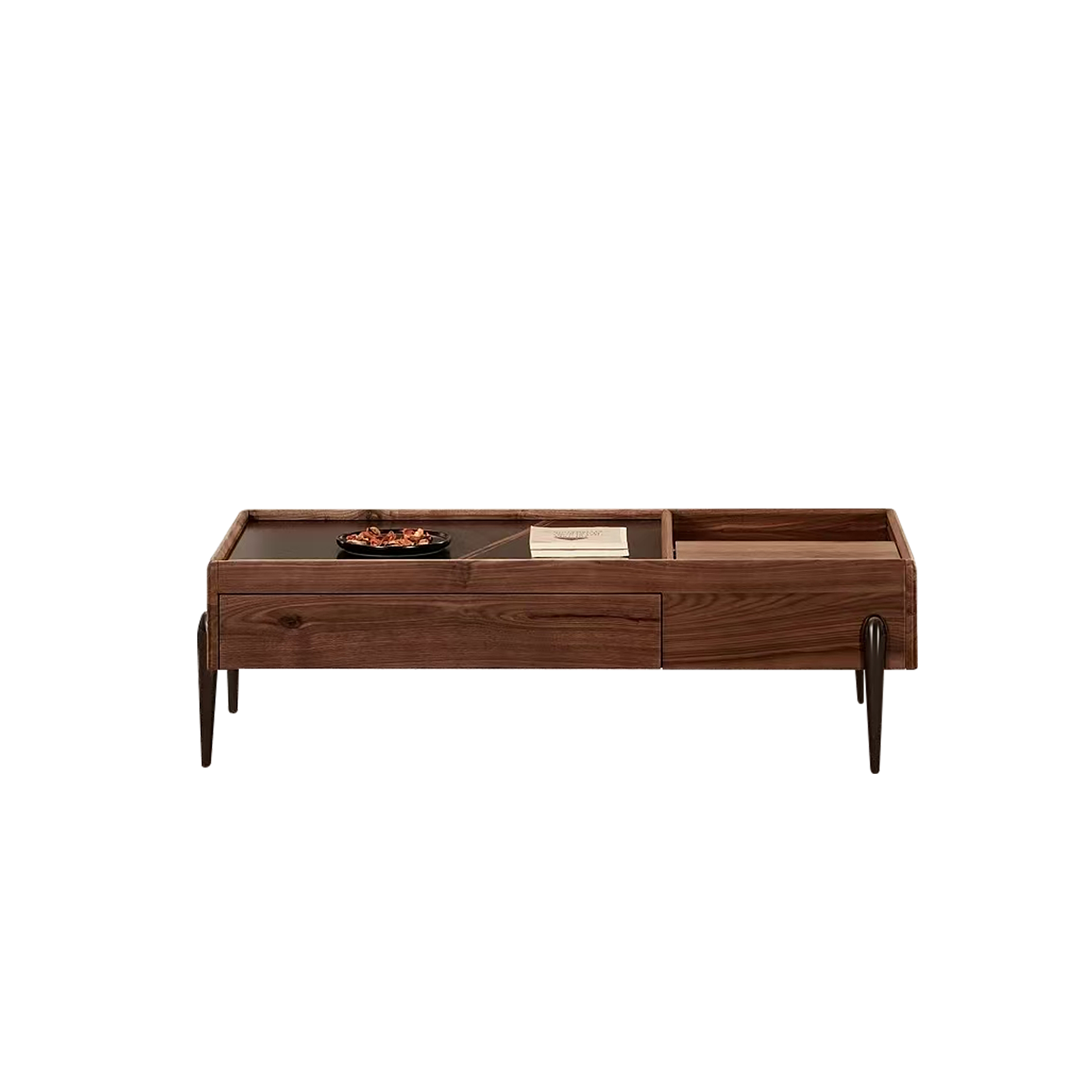 Dark Wood Coffee Table & TV Unit DMCJ907 1
