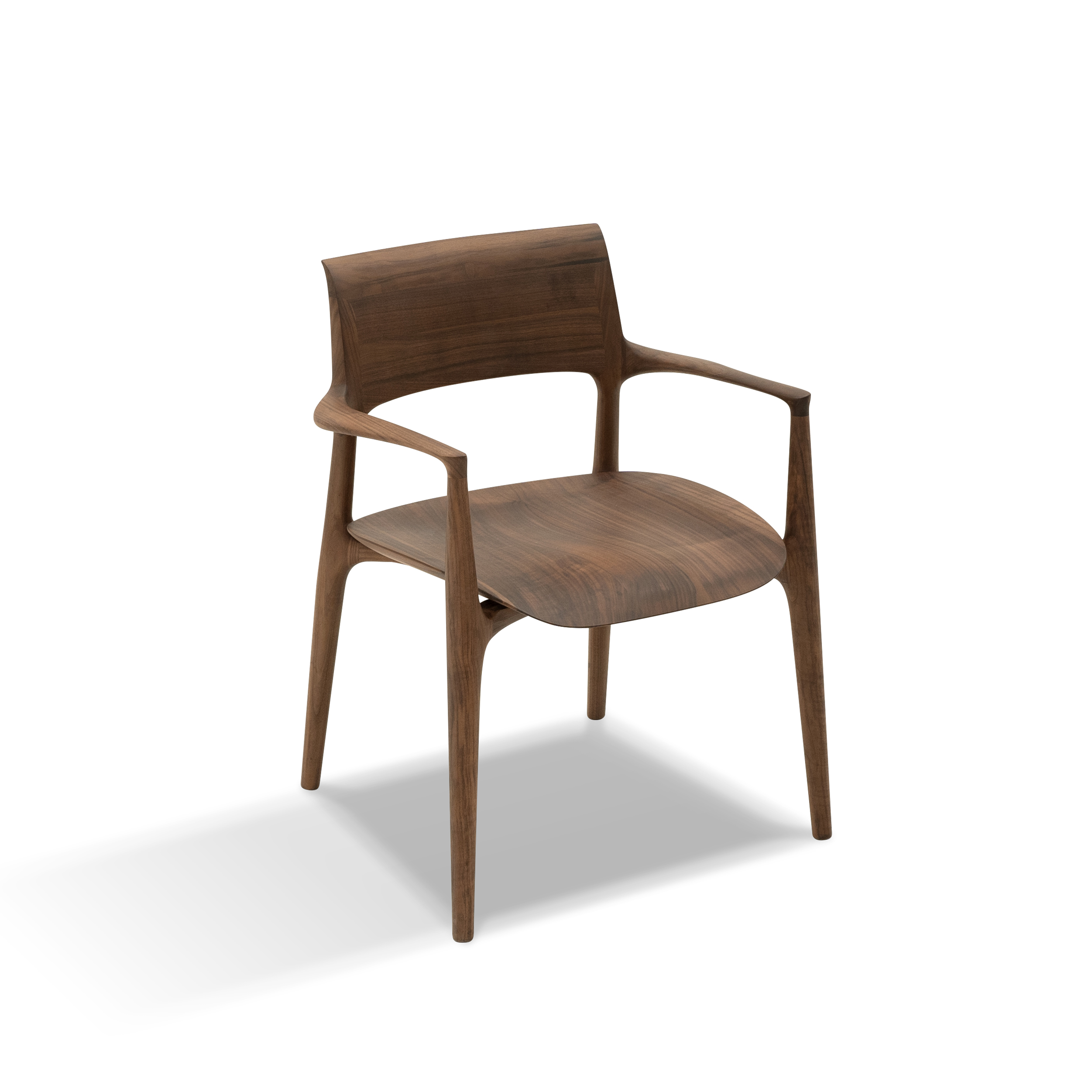 Dark Wood Dining Chair DMCY968