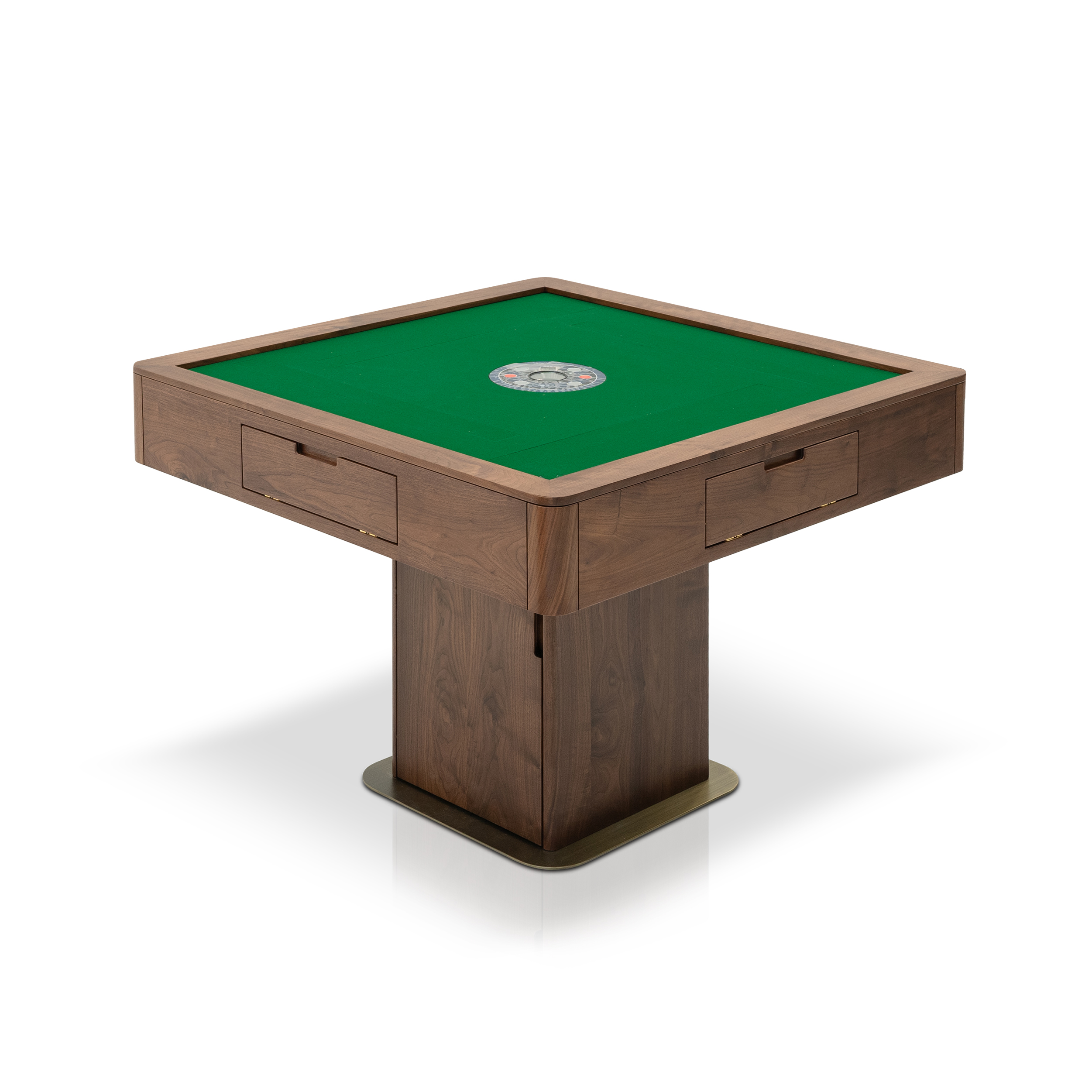 Dark Wood Dining Table DM901 1