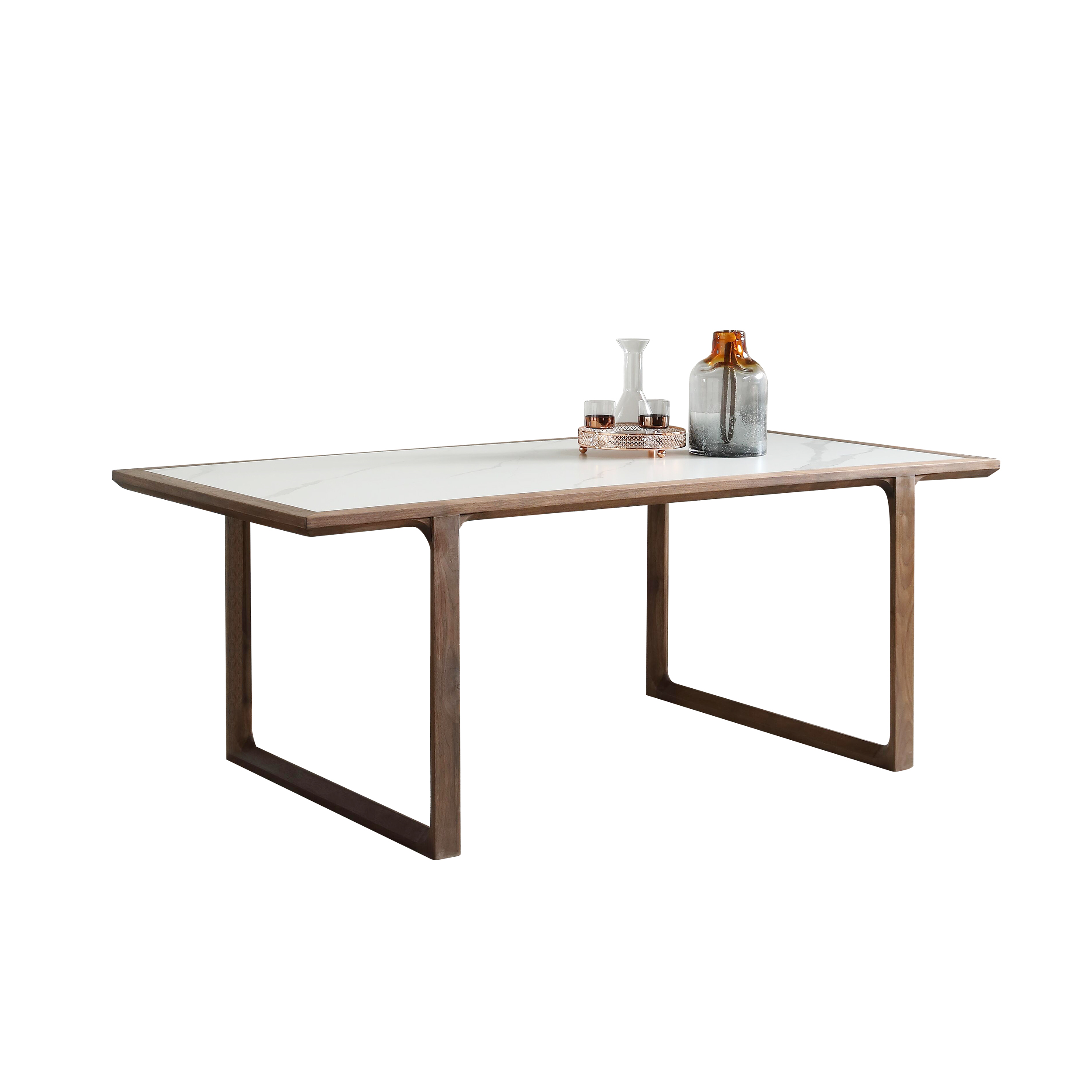Dark Wood Dining Table DMCT912