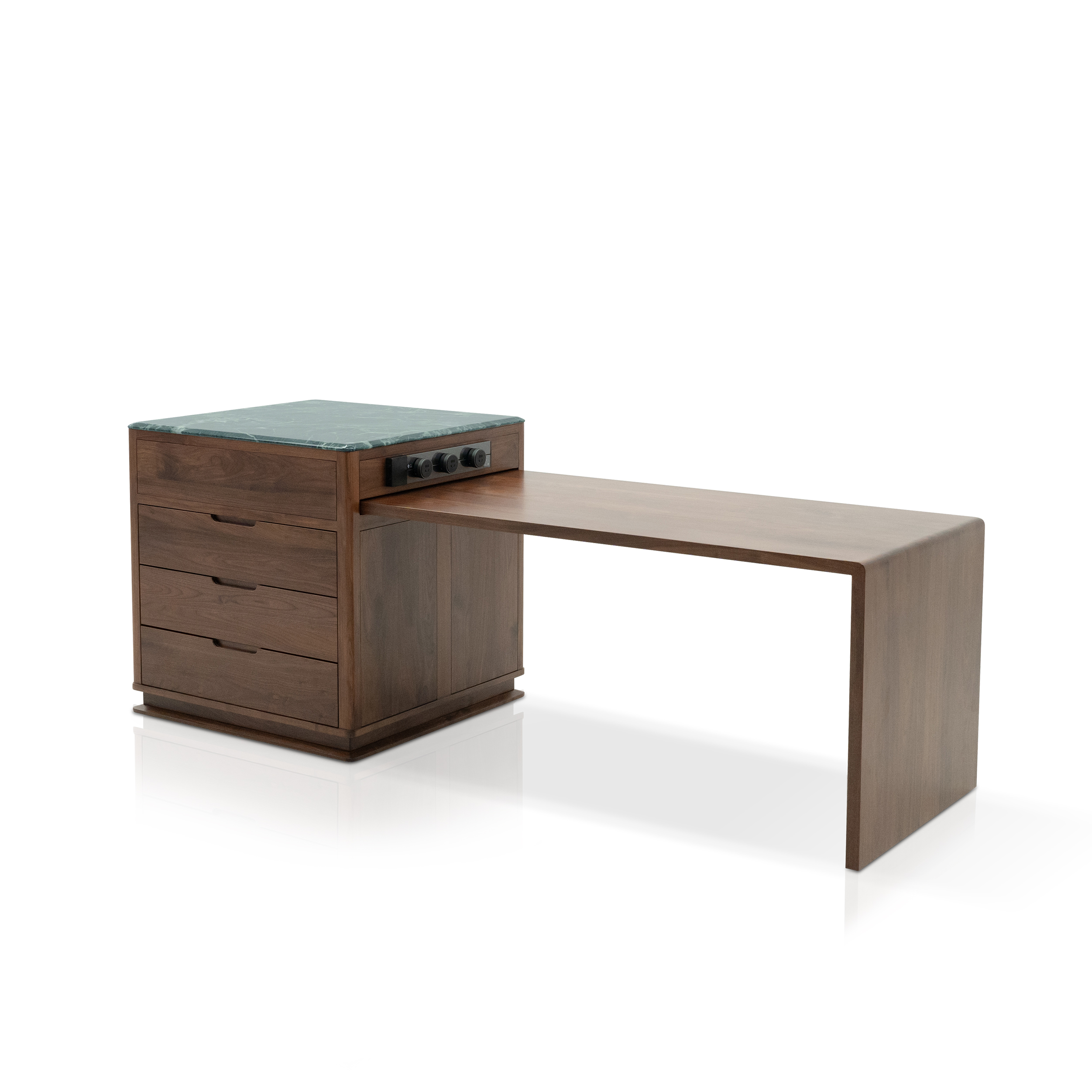 Dark Wood Dining Table DMCT950 1