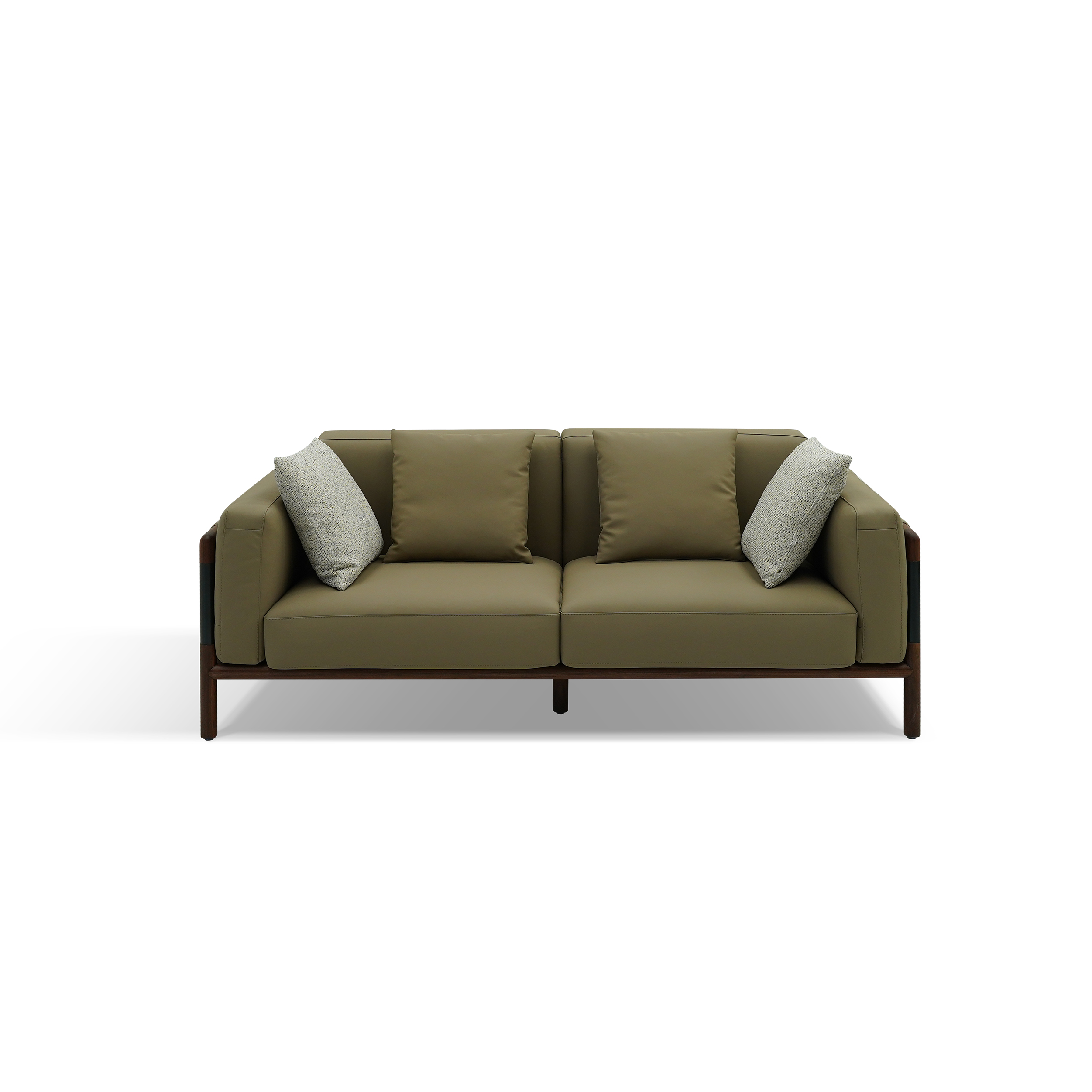 Dark Wood Sofa DMK901 3