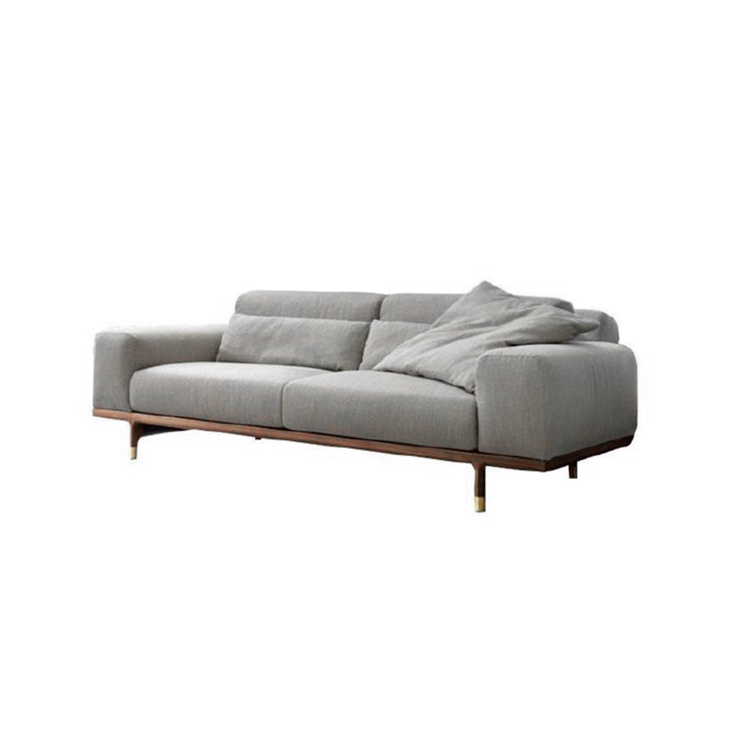 Dark Wood Sofa DMK902 1