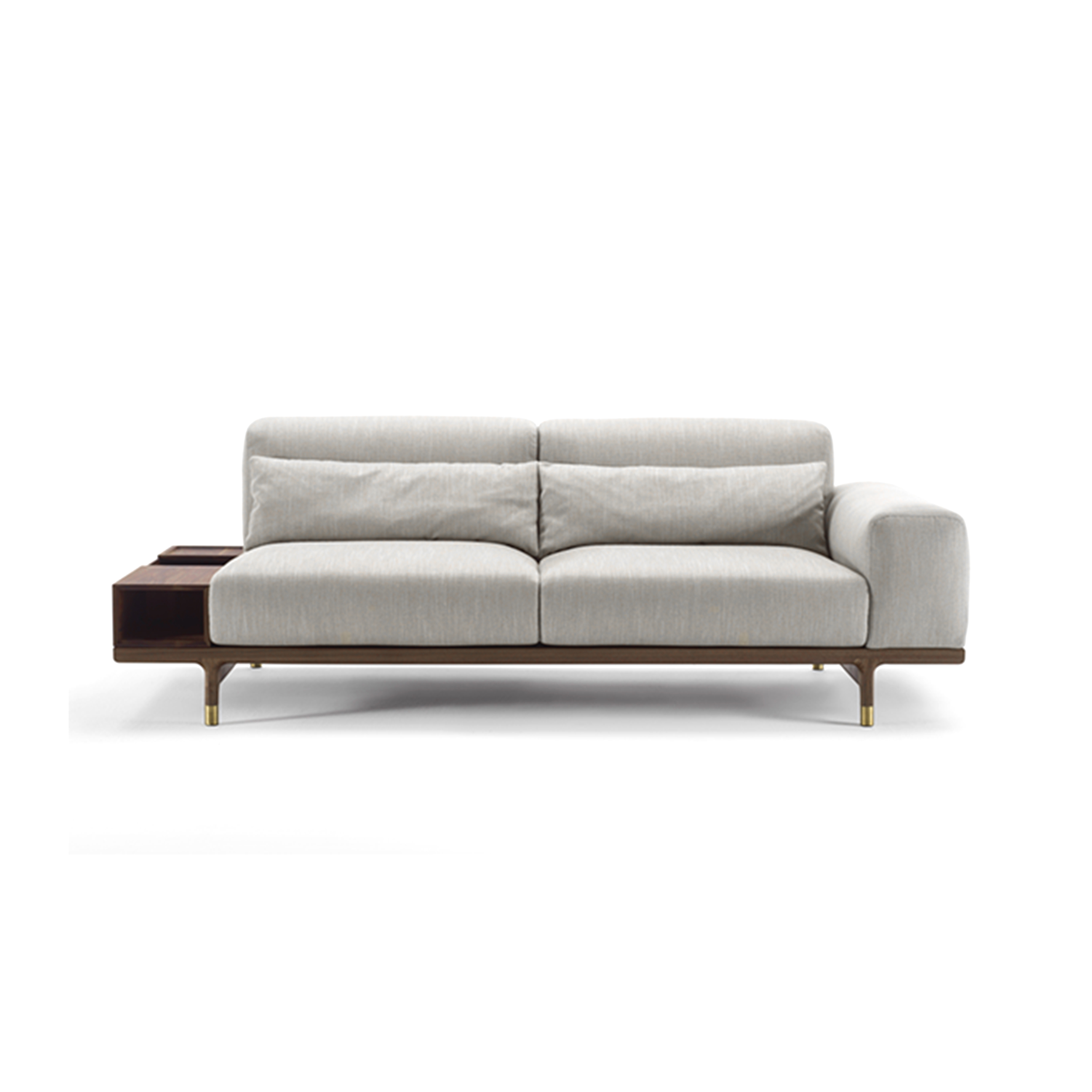 Dark Wood Sofa DMK902 2