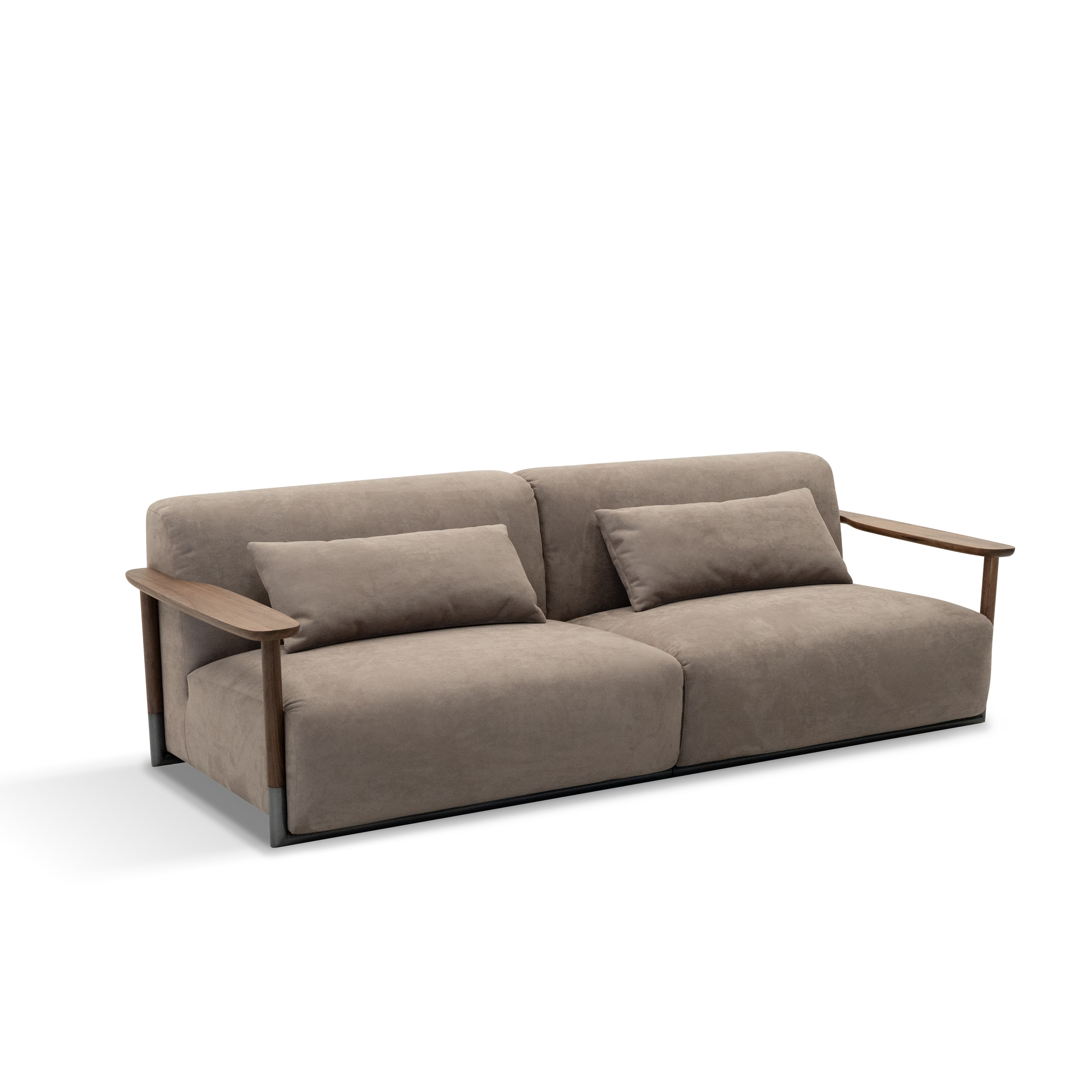 Dark Wood Sofa DMK905 1