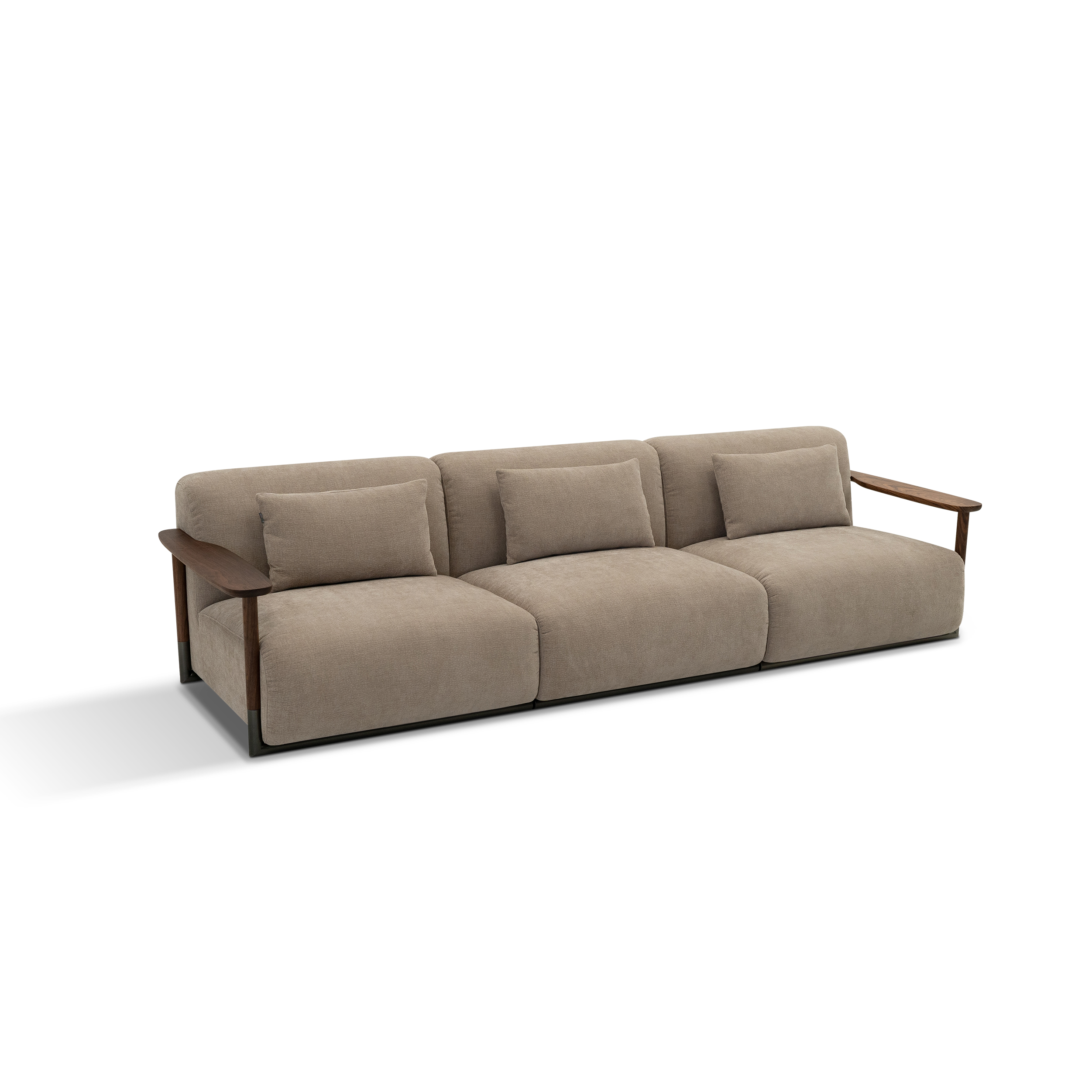 Dark Wood Sofa DMK905 2