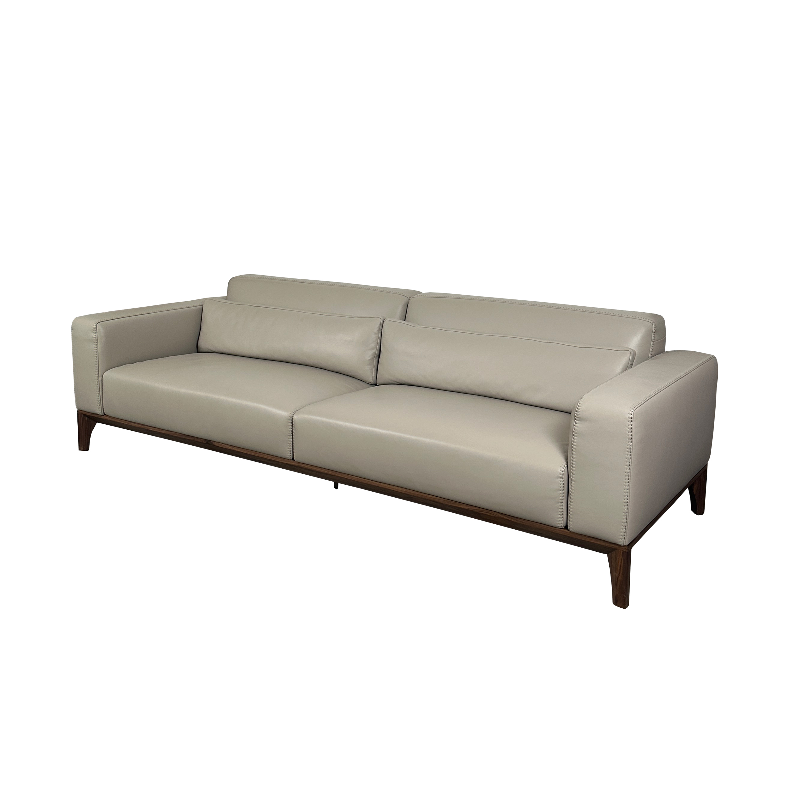 Dark Wood Sofa DMK910 1