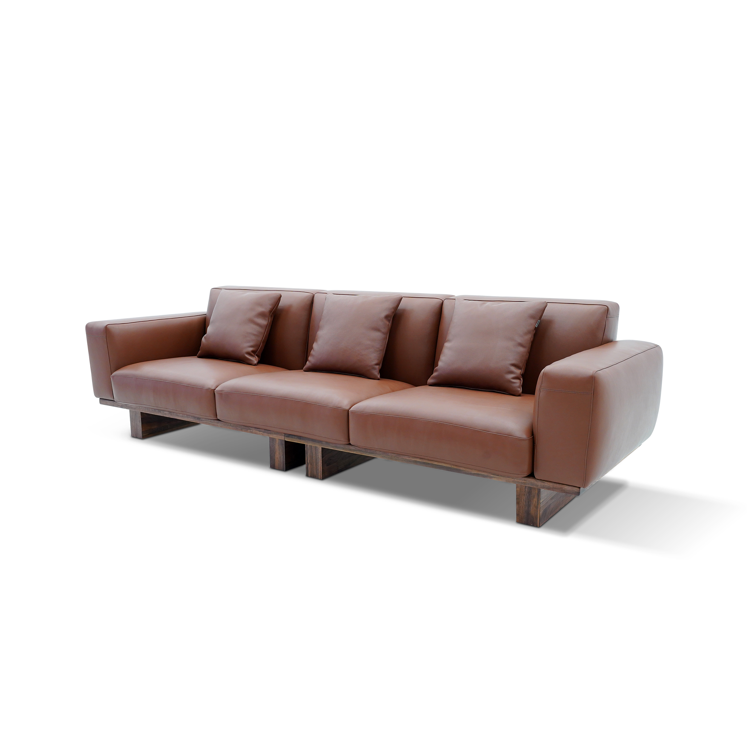 Dark Wood Sofa DMK917 1
