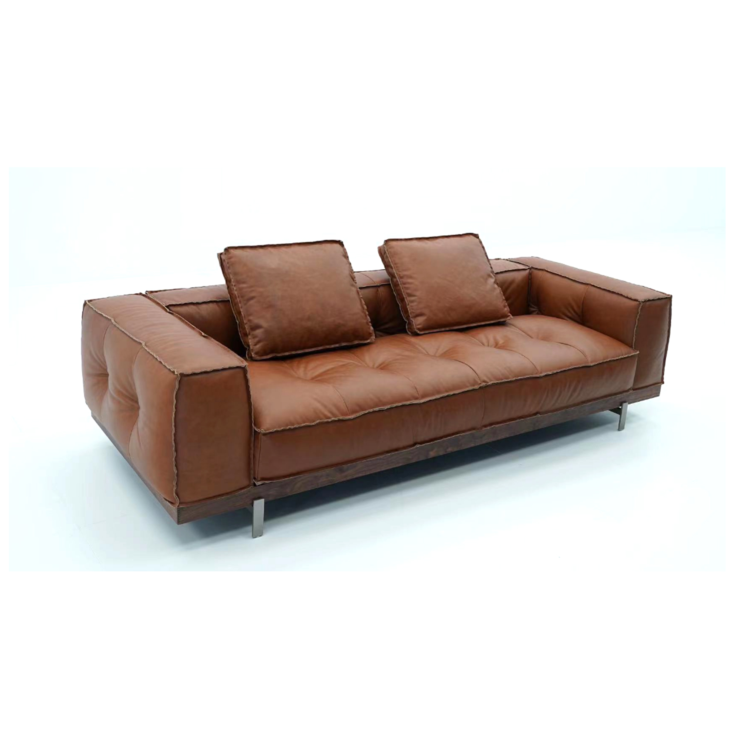 Dark Wood Sofa DMK922 3