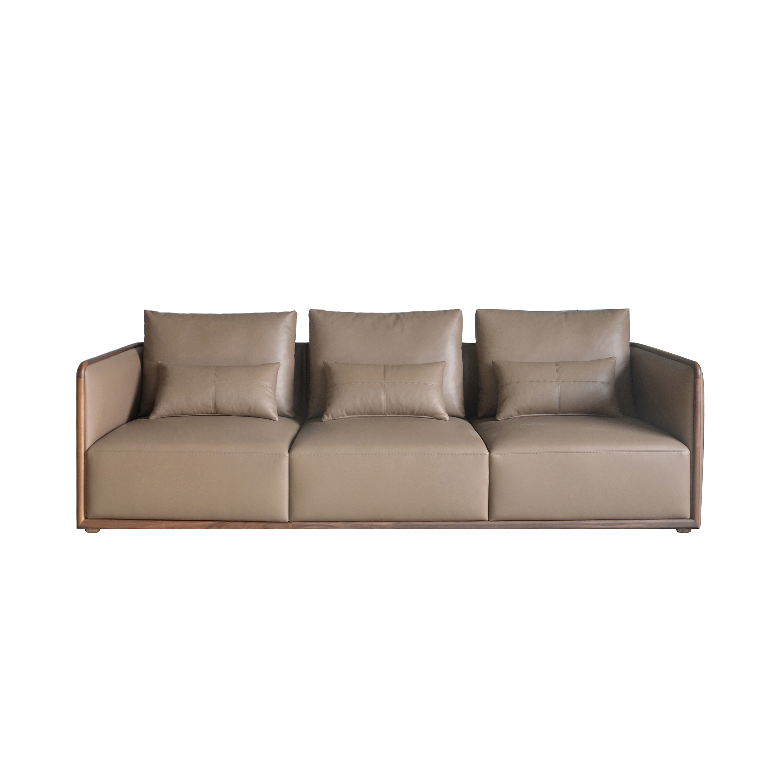 Dark Wood Sofa DMK925 1