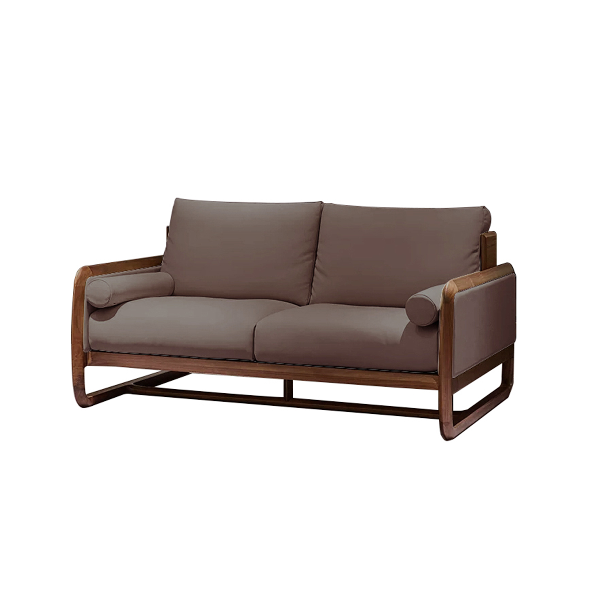 Dark Wood Sofa DMK926 1