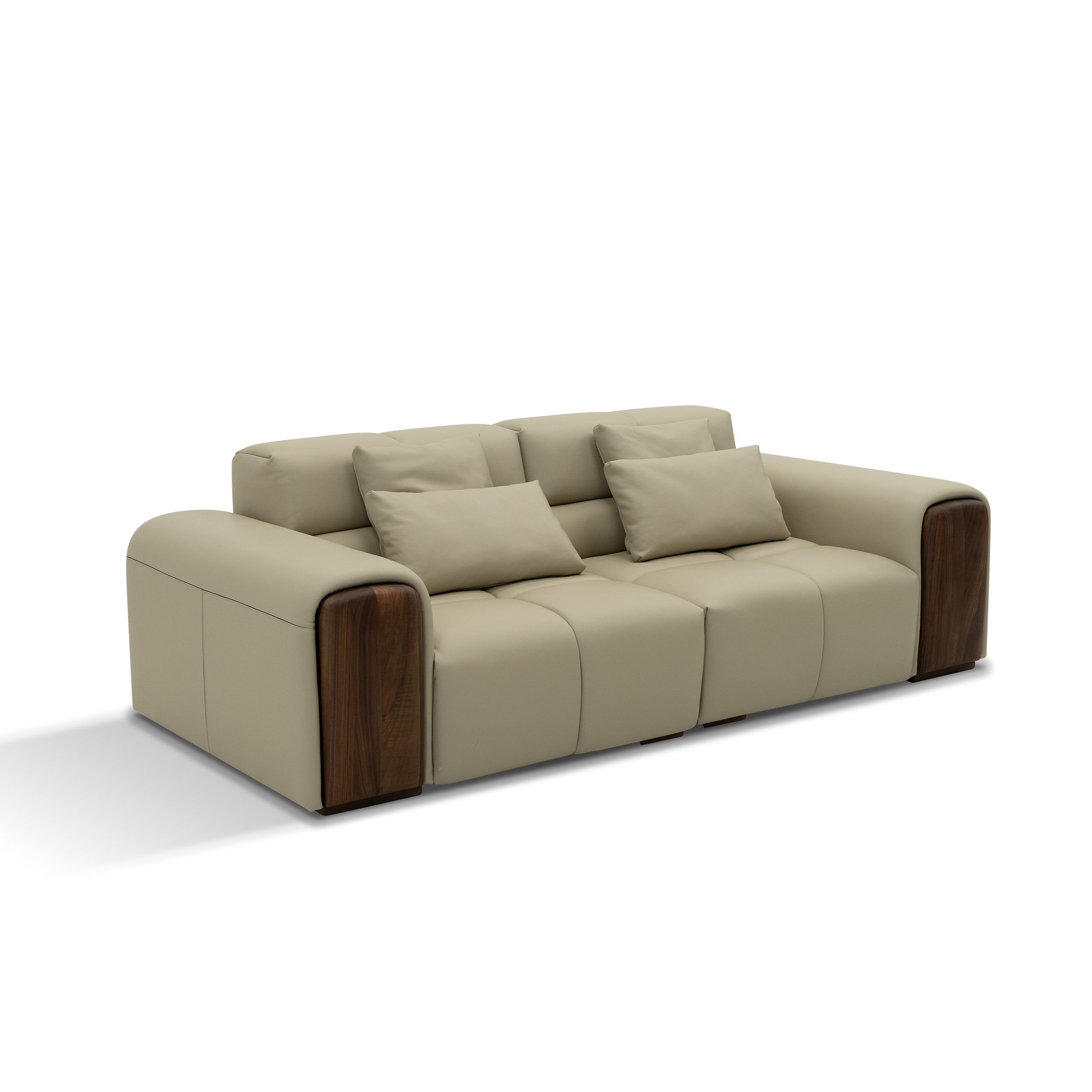 Dark Wood Sofa DMK936