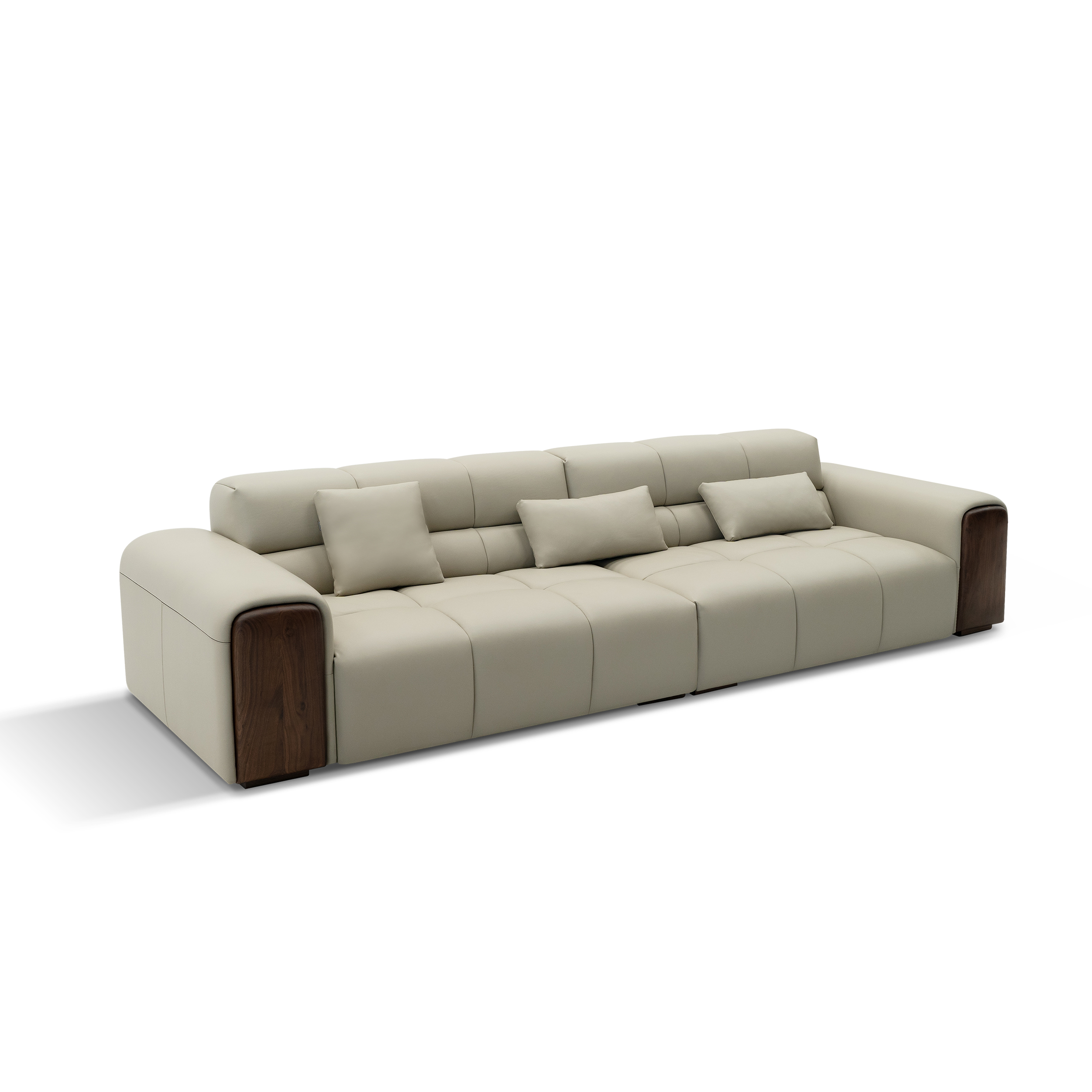 Dark Wood Sofa DMK936 1