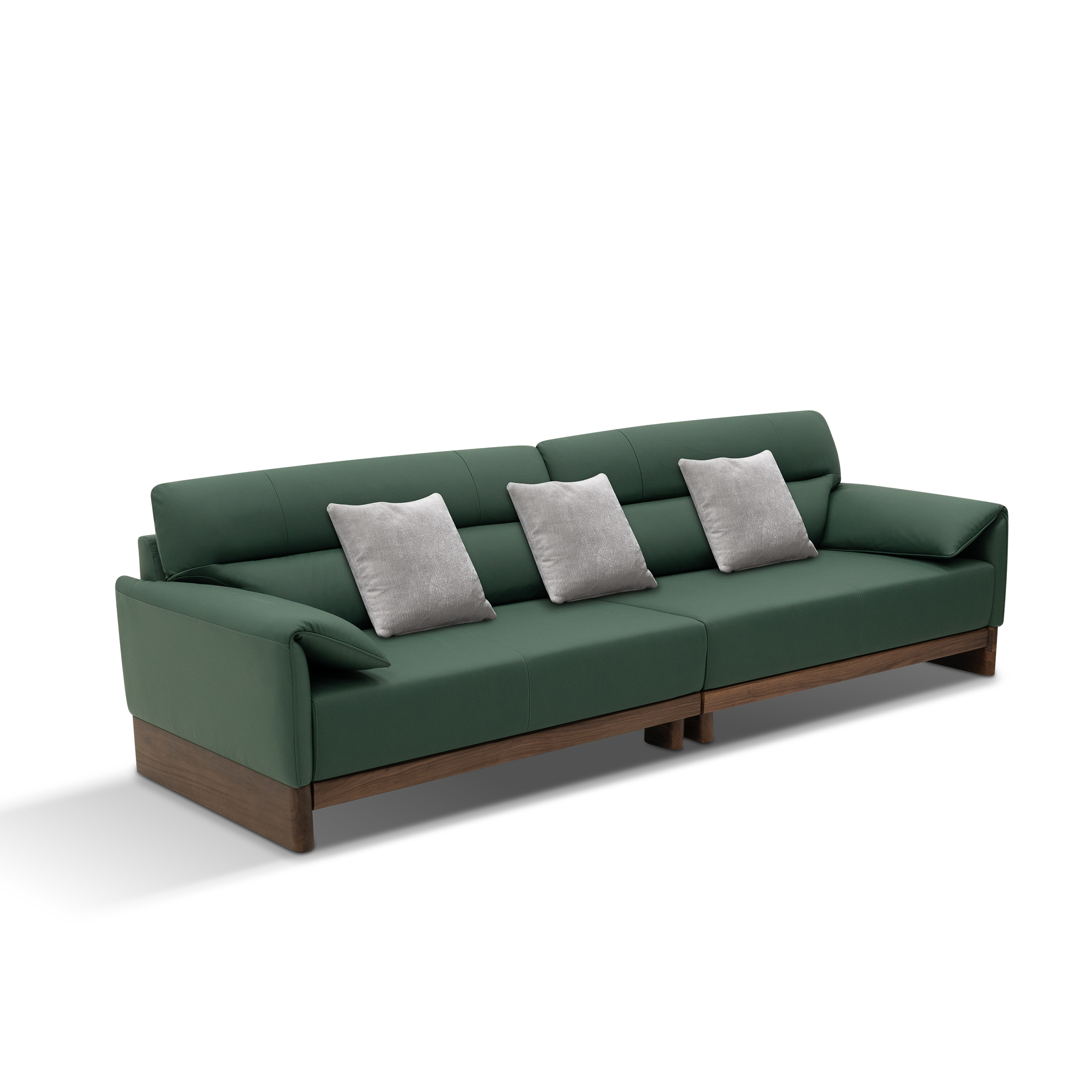 Dark Wood Sofa DMK937 1