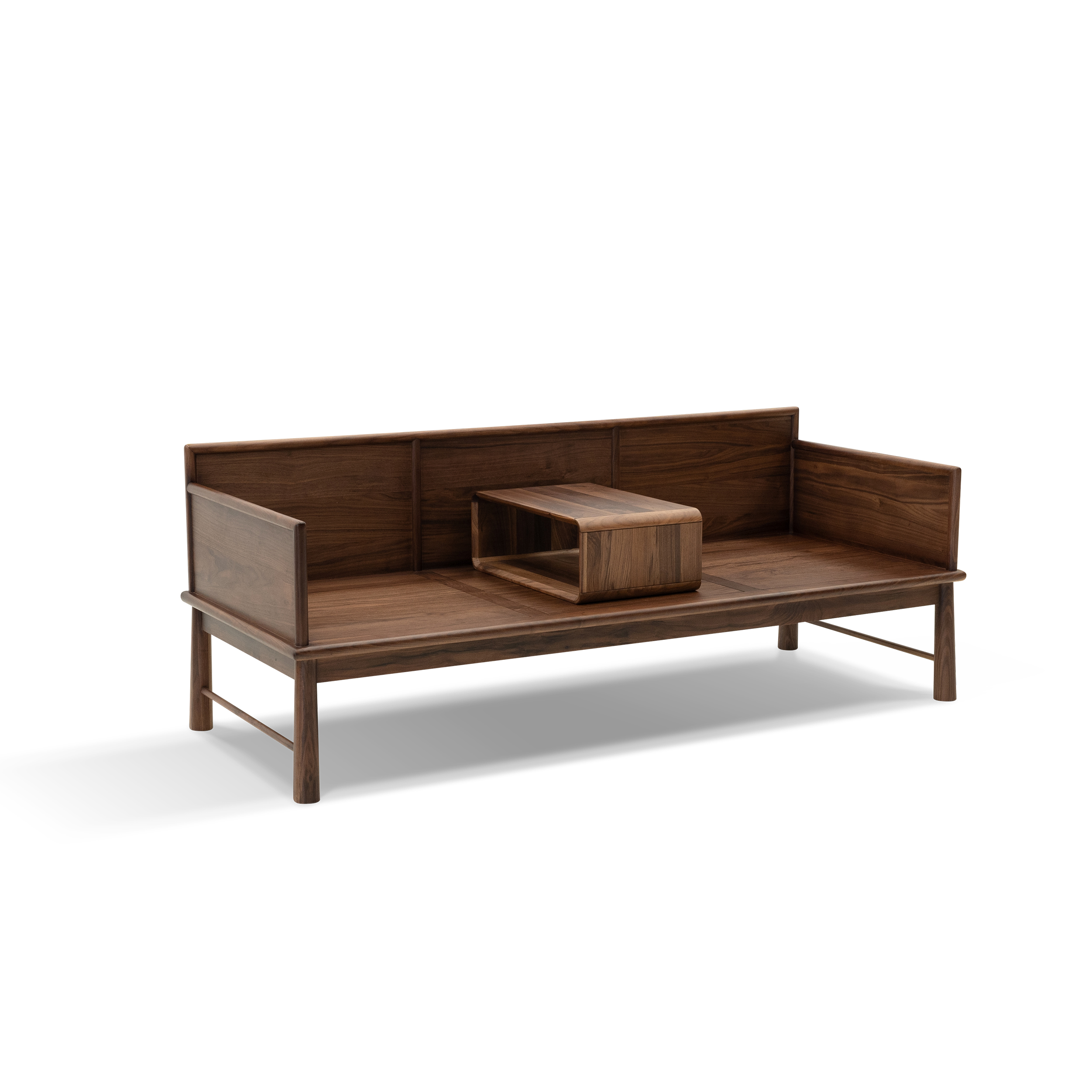 Dark Wood Sofa DMK938 1