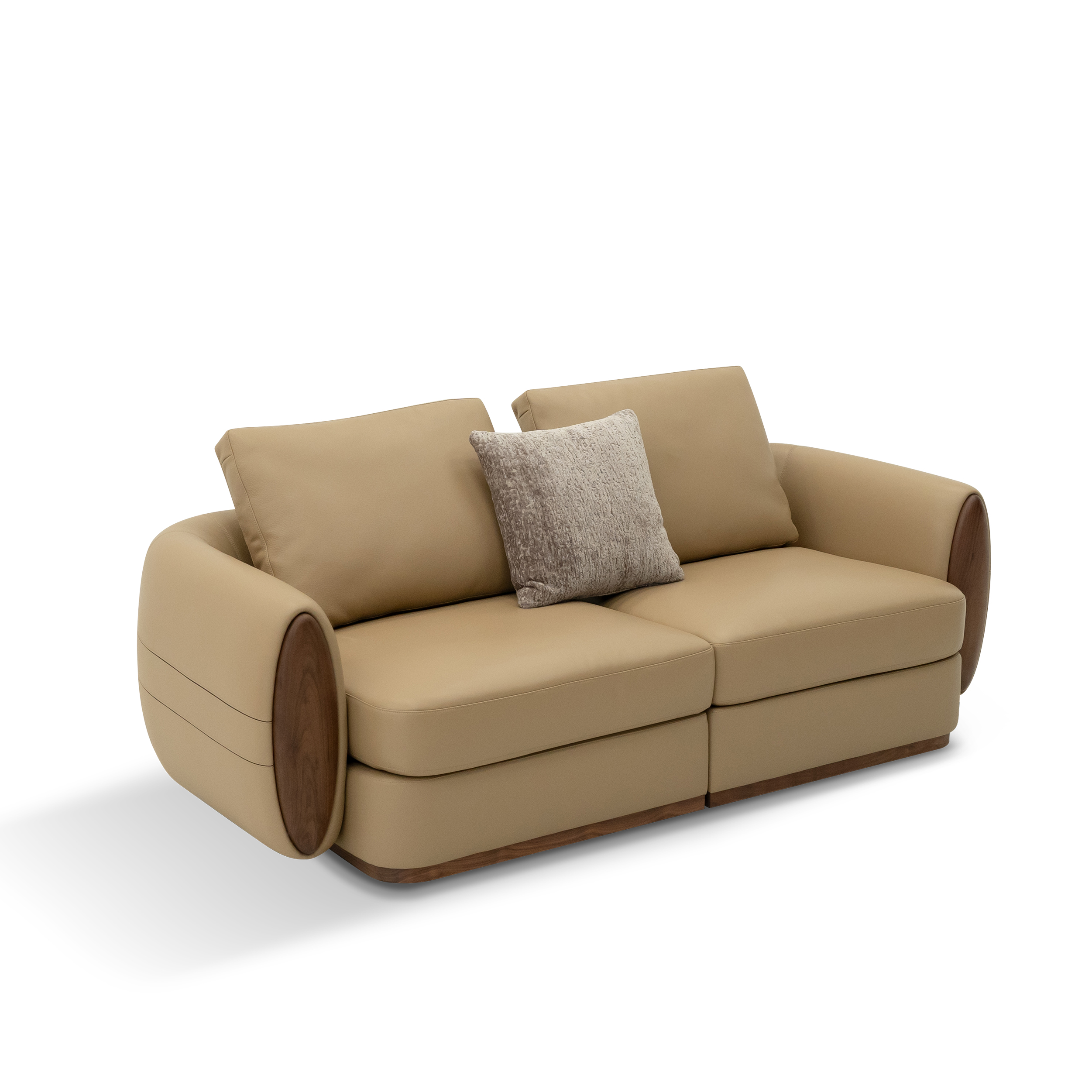 Dark Wood Sofa DMK939