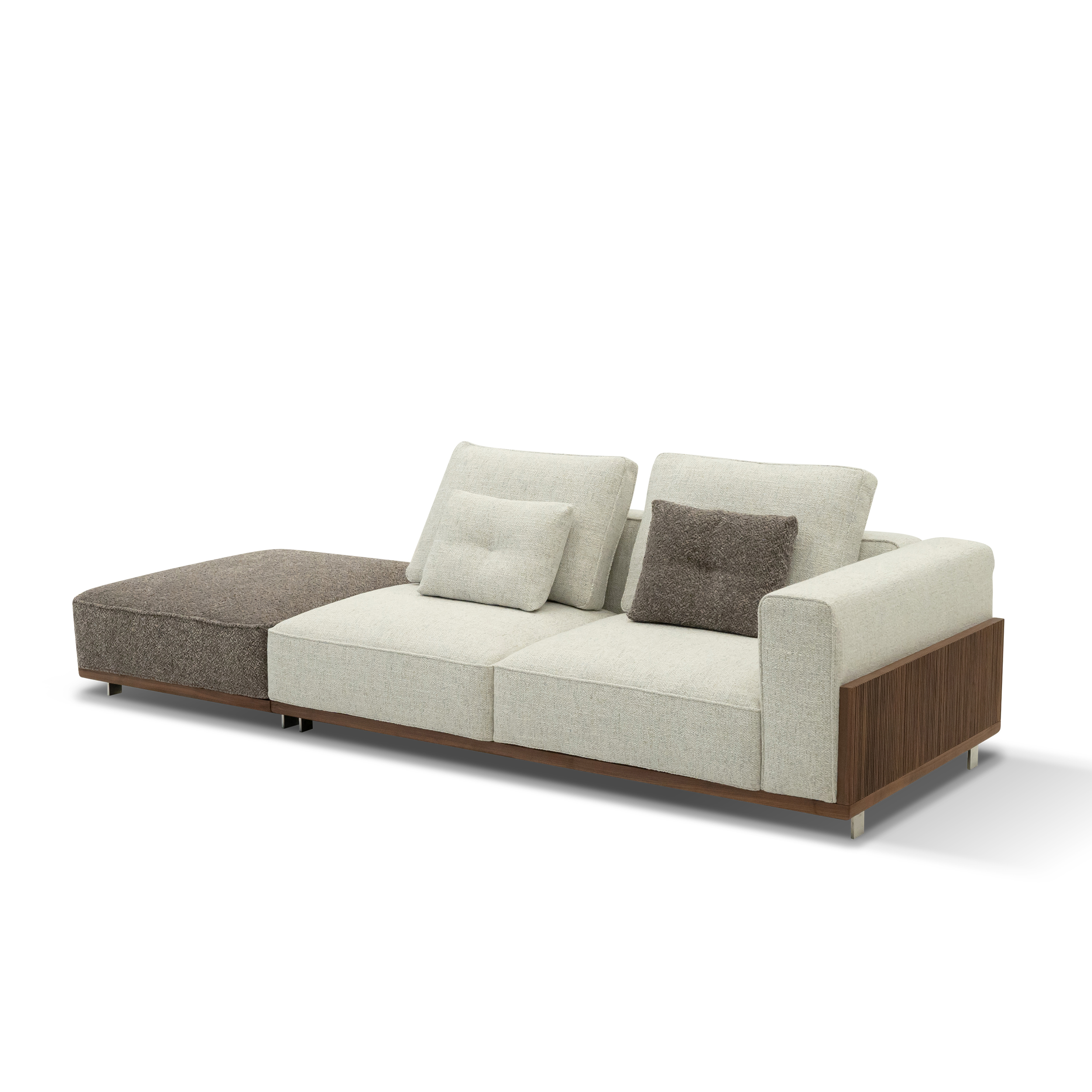 Dark Wood Sofa DMK953 3