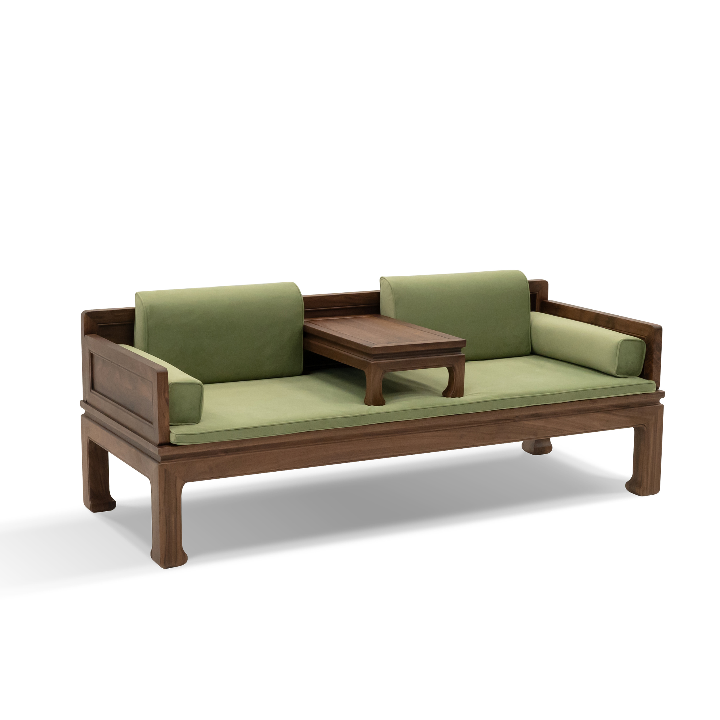 Dark Wood Sofa DMK956 1