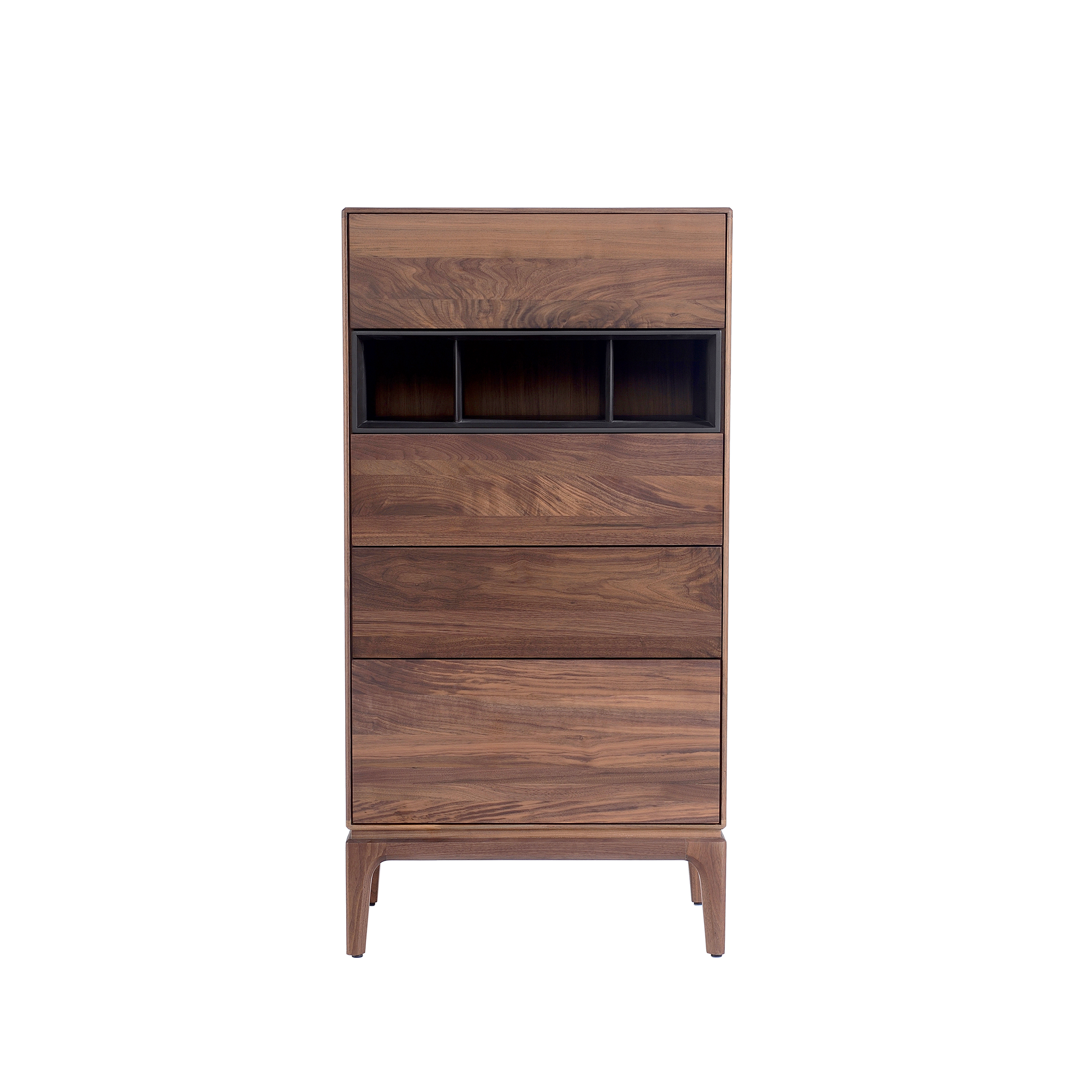 Dark Wood Sideboard & Wine Cabinet DMBG921B 1