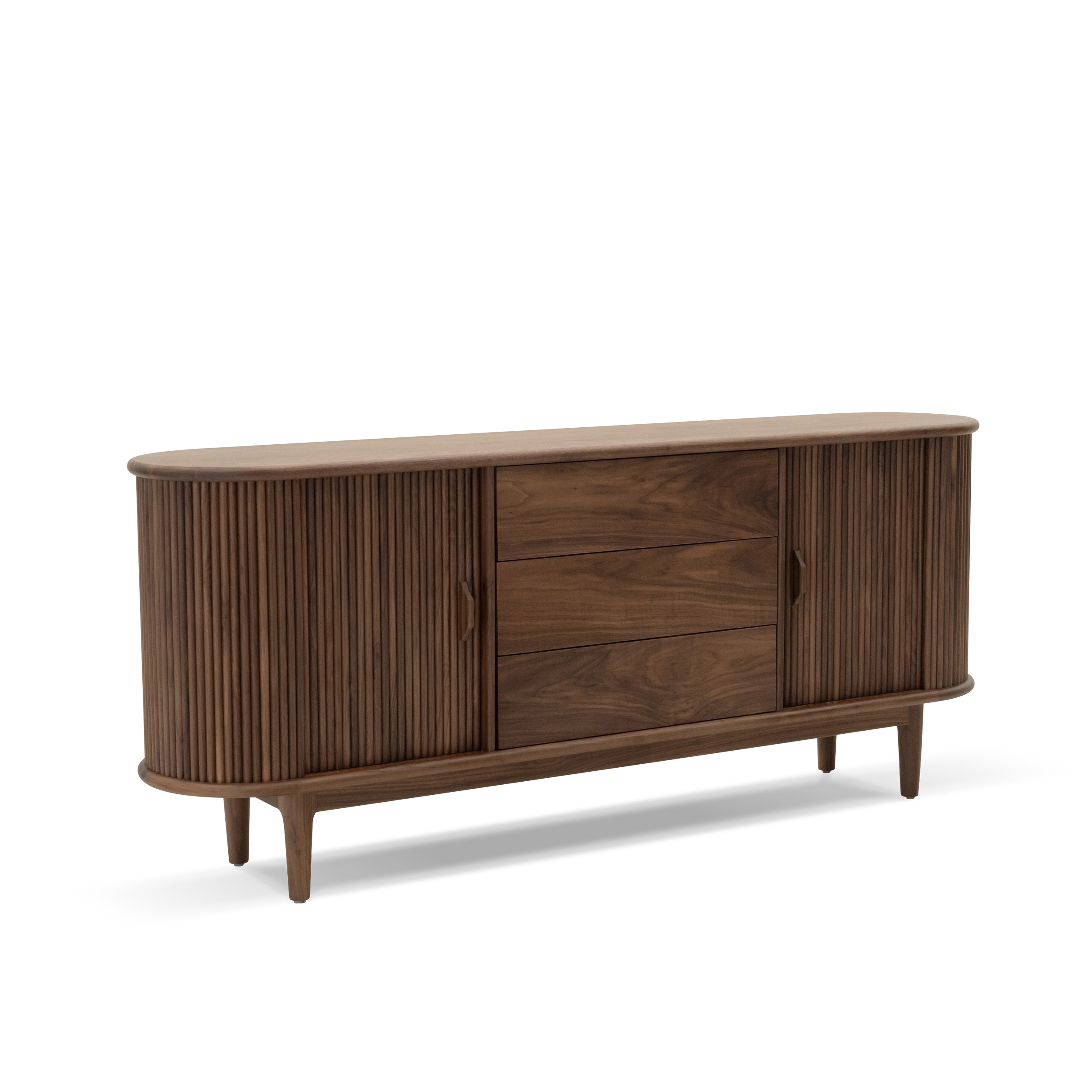 Dark Wood Sideboard & Wine Cabinet DMBG971