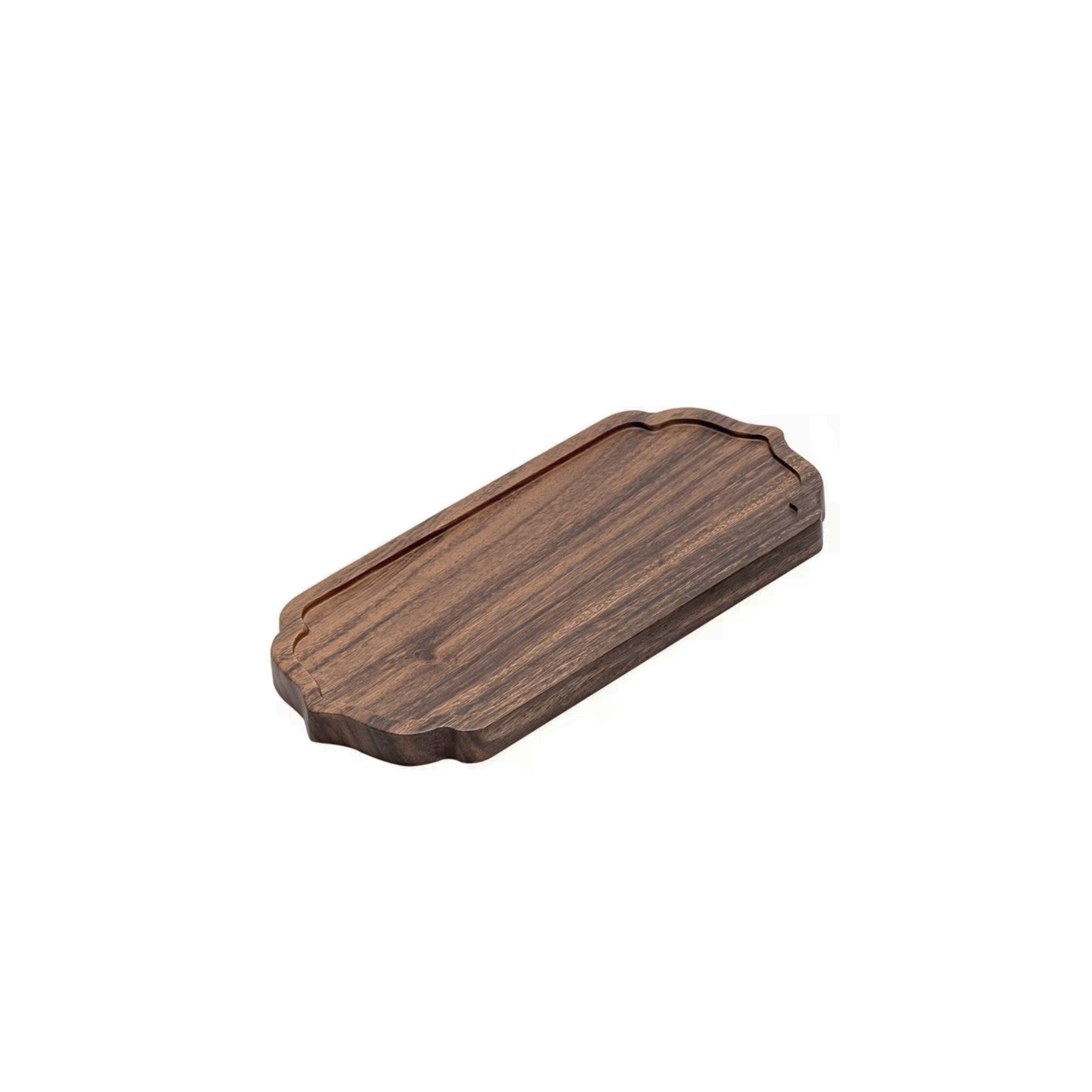 Dark Wood Tea Table & Accessory tea-tray 1